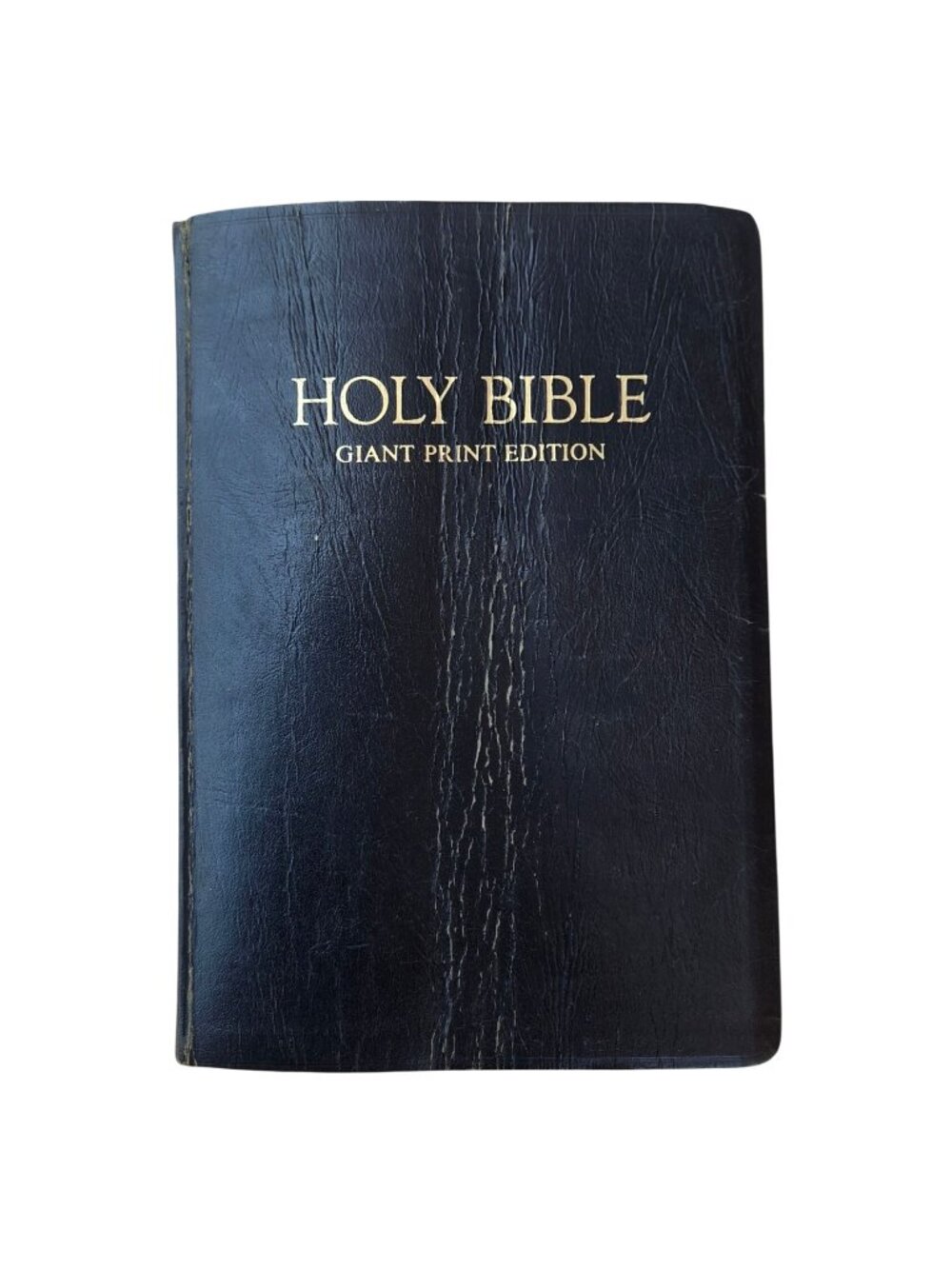 Holy Bible Giant Print Edition KJV 1973 Thomas Nelson Black AS IS Read